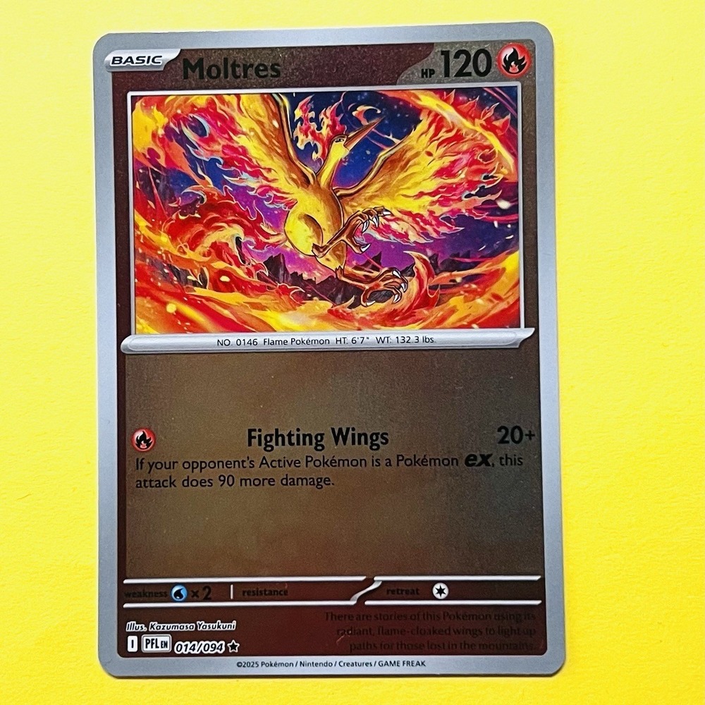 Moltres 014/094 Holo Rare Paradox Rift Pokemon Card NM